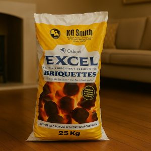 Excel Briquettes – 25 kg, 20 Bags