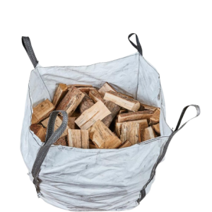 Firewood Bulk Bags – Single Bulk Bag, Hardwood